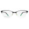 China factory custom new fashion metal eyewear frames diamond Acetate temple optical glasses for women