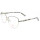 Fábrica personalizada nueva moda gafas metal elasticidad primavera gafas ópticas marcos con diamantes de imitación
