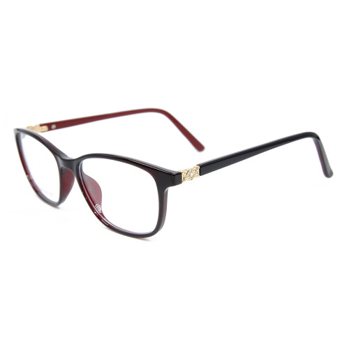 Mejor calidad promocional nuevo estilo de moda anteojos TR90 ligeros marcos ópticos de gafas