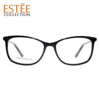Hot sale new model classical style eyewear frames acetate women optical eyeglasses cheap prices