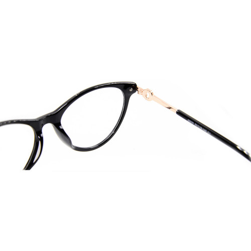 جديد وصول الأزياء الفاخرة نمط النظارات إطارات النظارات البصرية خلات الماس للسيدات