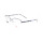 Hot sale new fashion custom Diamond eyewear frames Metal halfrim optical eyeglasses for women