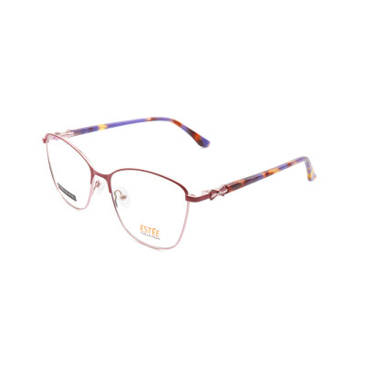 Most popular Luxury diamond spectacle frames metal acetate fashion optical eyeglasses Ladies