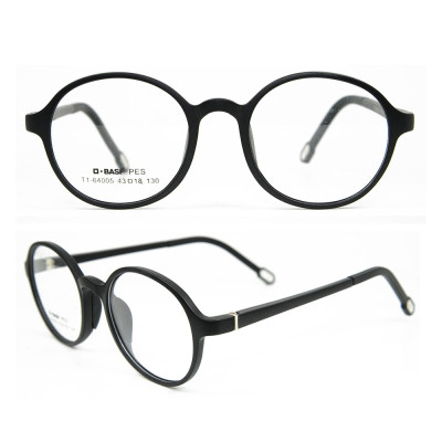 Best quality fashion color kids eyewear frames Round TR90 soft optical eyeglasses safe for children