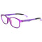 Guangzhou factory custom fashion colorful spectacles TR90 Soft Adjustable eyeglasses frames children