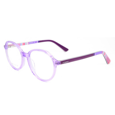 Best quality fashion lovely design eyewears thin Acetate Round eyeglasses frames young children