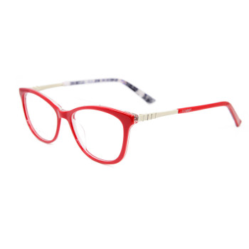 Hot sale new fashion colorful pattern spectacles thin acetate optical glasses frames children