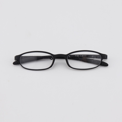 الصين مصنع العرض الترويجية جديد أزياء فريدة من نوعها نمط TR90 لينة نظارات القراءة البصرية مع الحقائب