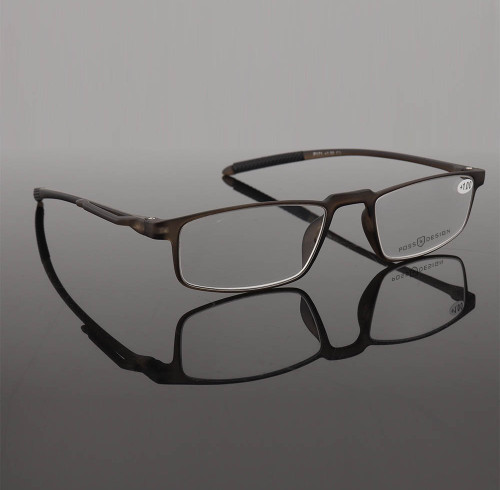 Yeni Model Moda basit tasarım optik Çerçeveleri plastik TR90 yumuşak çin'de yapılan okuma gözlükleri