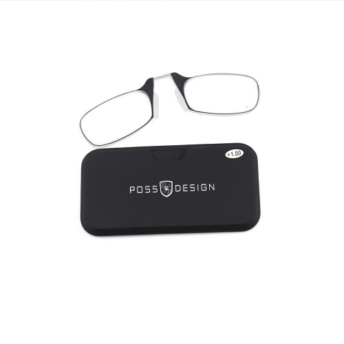 La fábrica más popular personalizada nueva moda mini diseño de billetera gafas de lectura óptica sin brazos