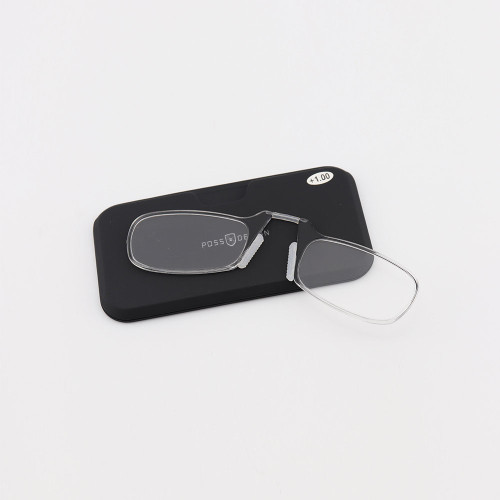 La plupart des gens populaires usine nouvelle mode mini conception de portefeuille lunettes lunettes de lecture optique sans bras