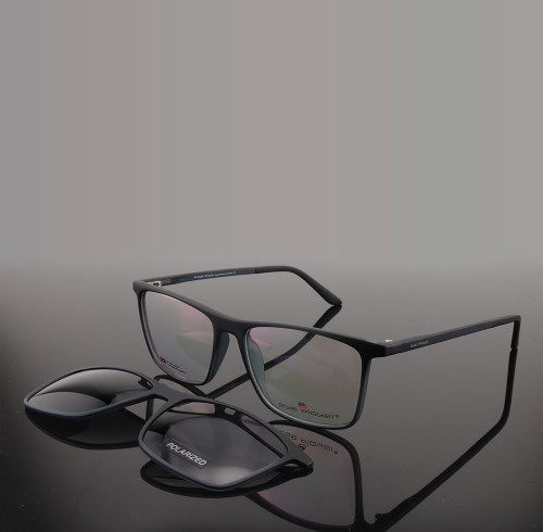 Çin fabrika kaynağı Yeni Moda trendy güneş gözlükleri TR90 Polarize Lens ile Güneş Gözlüğü Üzerinde Manyetik Klip