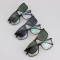 China factory supply New Fashion trendy sun glasses TR90 Magnetic Clip On Sunglasses with Polarized Lens