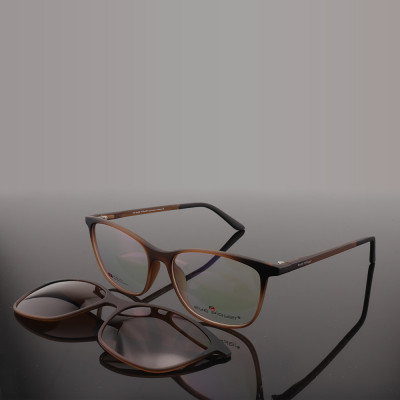 Promotional custom new fashion colors sunglass flexible TR magnetic clip on polarized lens sunglasses unisex