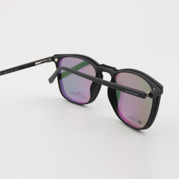 Best quality latest Fashion business style TR sunglass metal spring magnetic clip on sunglasses polarized lens