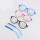 Vente chaude nouvelle couleur de la mode belle style lunettes rondes TR Lunettes de vue optiques détachables cadres pour enfants