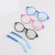 Hot sale new fashion color lovely style round spectacles TR Detachable optical eyeglasses frames for children