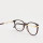 Top vente nouvelle mode moderne de luxe conçoit mens ronde lunettes lunettes Acétate mince en métal montures de lunettes optiques