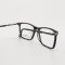 New fashion business style best mens eyeglass frames Thin Acetate metal square optical eyewear lightweight