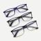 ZOHO New stock promotional fashion trendy design square TR optical spectacles best eyeglass frames for mens