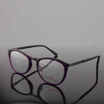 Lightweight new china factory supply mens fashion eyeglass frames TR metal optical eyewear cheap prices