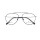 الصين مصنع توريد الموضة eyewears معدن الذهب النظارات الإطار مع منصات الأنف السيليكون مريحة