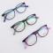 Promotional new fashion unique style plastic eyewear TR soft round sport optical frames glasses teenagers