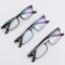 Guangzhou factory supply New fashion optical eyeglasses TR plastic eyewear frame with silicone nose pads