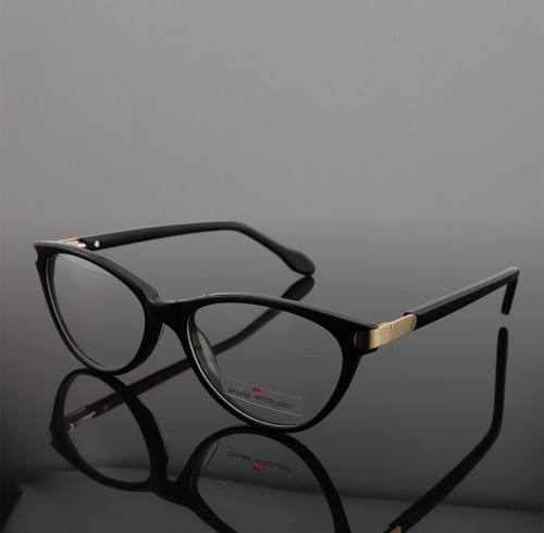 Nouveaux modèles uniques de haute qualité lunettes de vue lunettes optiques modernes en acétate mince en métal monture légère
