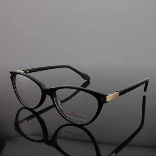 Nouveaux modèles uniques de haute qualité lunettes de vue lunettes optiques modernes en acétate mince en métal monture légère