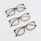 Promotional ZOHO factory supply new Vogue Luxury Acetate eyewears thin metal square glasses optical frames