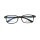 Approvisionnement d'usine coloré transparent TR montures de lunettes optiques en plastique avec plaquettes de nez en silicone qualité douce