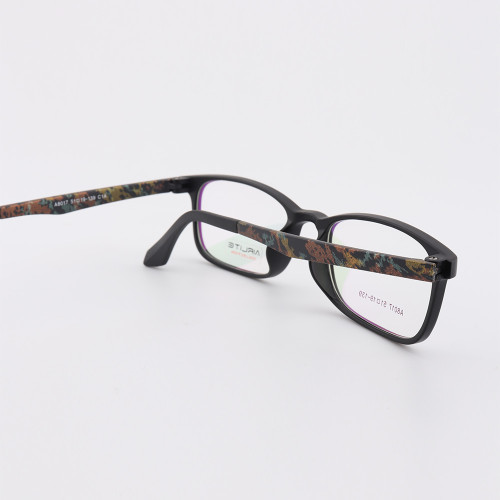 Fashion pattern new bright colorful spectacles TR optical eyeglasses frames lightweight cheap price