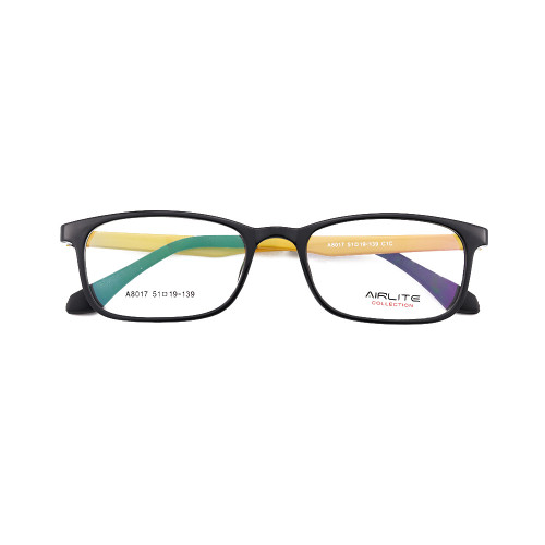 Fashion pattern new bright colorful spectacles TR optical eyeglasses frames lightweight cheap price