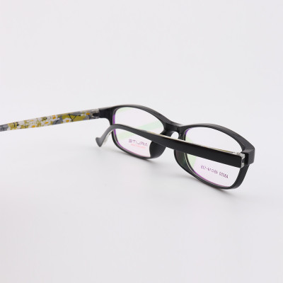 Best quality new vogue fashion design color pattern Thin eyewear TR plastic soft optical eye glasses frames