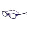Promotional new vogue fashion design bright color transparent eyewear TR Plastic thin optical glasses frames