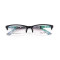 Newest hot sale novelty pattern design eyewears TR Halfrim flexible optical eyeglass frames for men