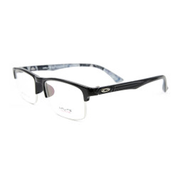 أحدث مصنع توريد موك منخفضة الأزياء eyewears tr البلاستيك halfrim إطارات النظارات البصرية الرجال نمط