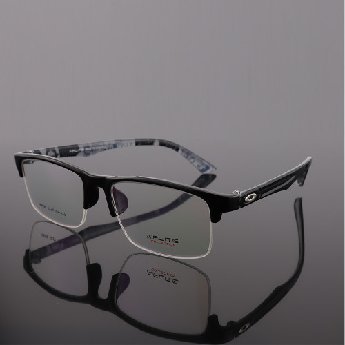 أحدث مصنع توريد موك منخفضة الأزياء eyewears tr البلاستيك halfrim إطارات النظارات البصرية الرجال نمط