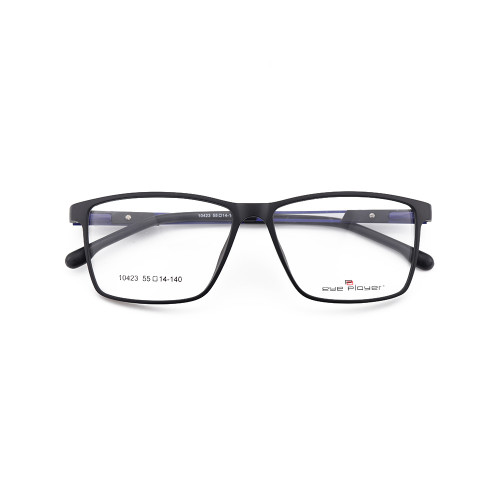 أعلى بيع ZOHO الموضة الأنيقة ييويرس البصرية TR خفيفة الوزن إطار مربع النظارات الرجال