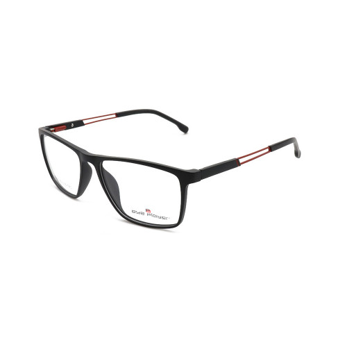 Le plus populaire de la mode à la mode en métal Temple lunettes TR Lunettes en plastique optiques montures pour hommes