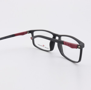 Jeune mode élégant TR Plastic spectacles flexibles sports optiques montures de lunettes pour hommes prix pas cher