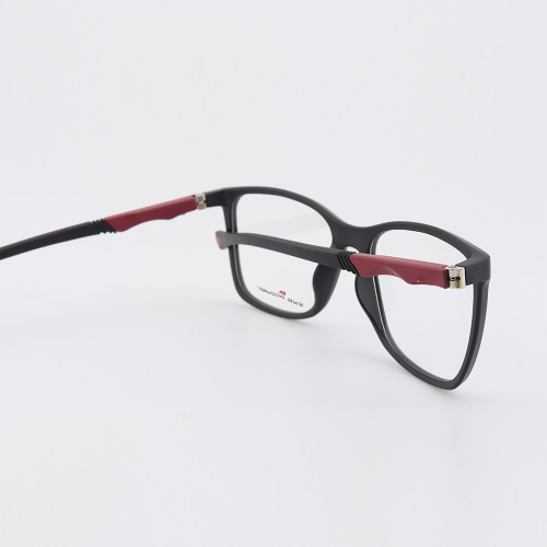 ZOHO nouvelle arrivée vente chaude jeune designer de mode sports eyewears TR flexible montures carrées lunettes hommes