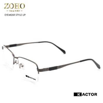 METAL HALF FRAME OPTICAL FRAMES COMPUTER