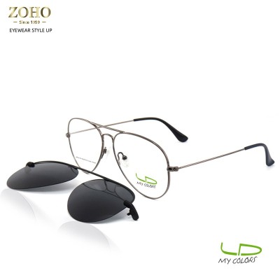 CLIP ON METAL FRAME FASHION FOR MEN
