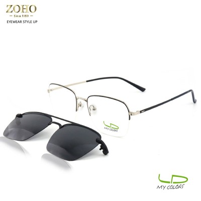 CLIP ON METAL FRAME MEN'S FASHION MY COLORS