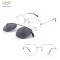 CLIP ON METAL FRAME MEN'S FASHION MY COLORS