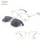 CLIP ON METAL FRAME MEN'S FASHION MY COLORS