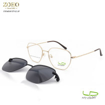 CLIP ON METAL GLASSES FRAME MEN'S FASHION MY COLORS