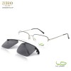 CLIP ON METAL OPTICAL FRAME FOR MEN STYLE